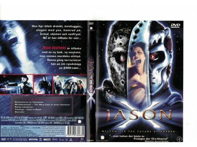 Fredagen Den 13  Jason X  DVD